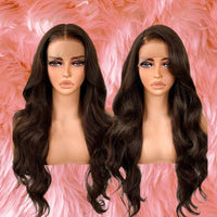 PREMIUM SYNTHETIC BODYWAVE BLACK WIG